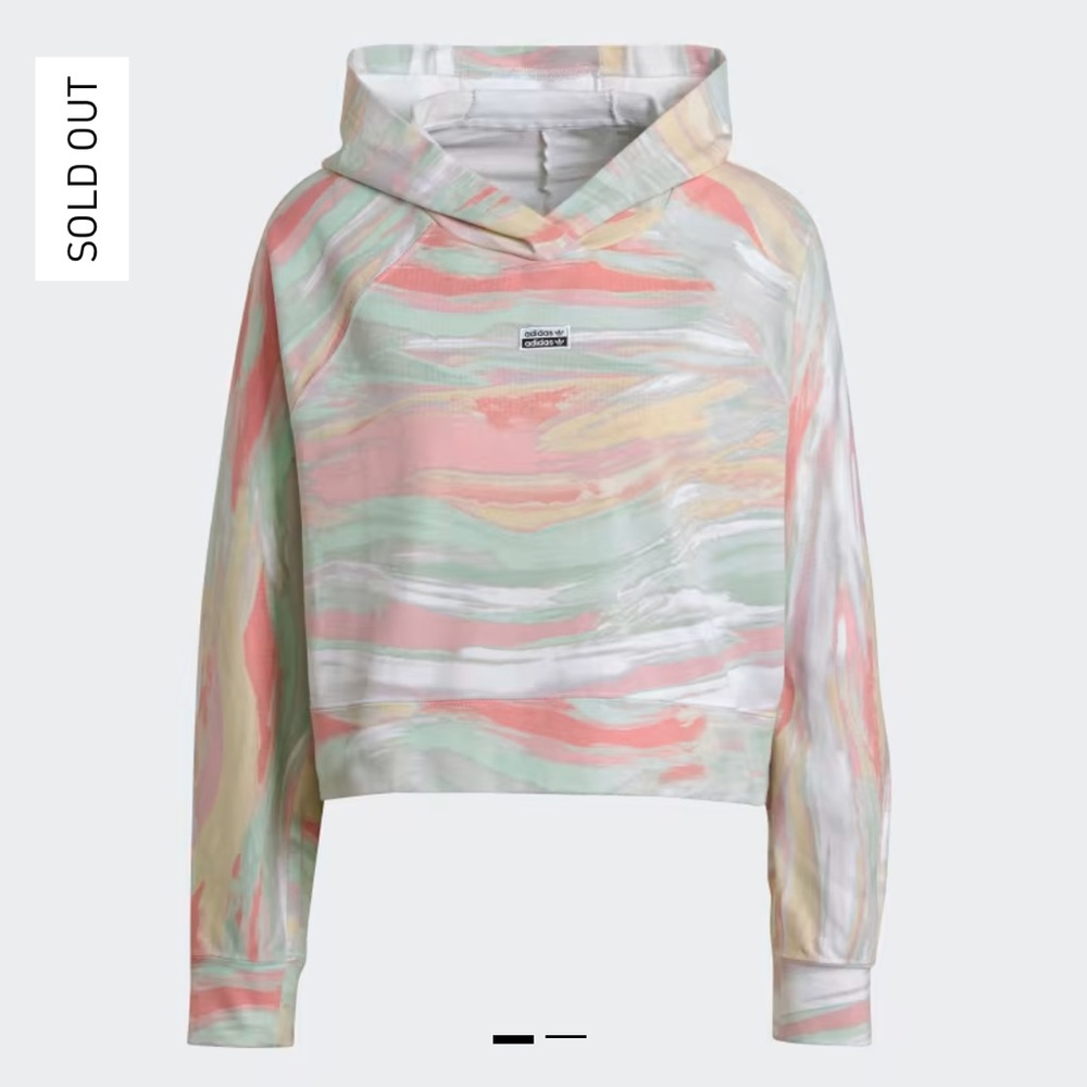 Adidas R.Y.V Cropped Hoodie